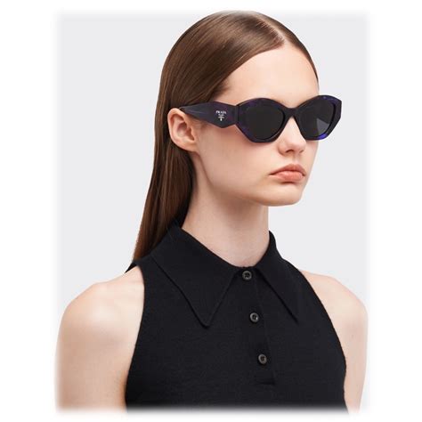 prada two tone sunglasses|Prada Geometric Two.